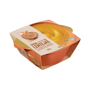 Crema de lentejas