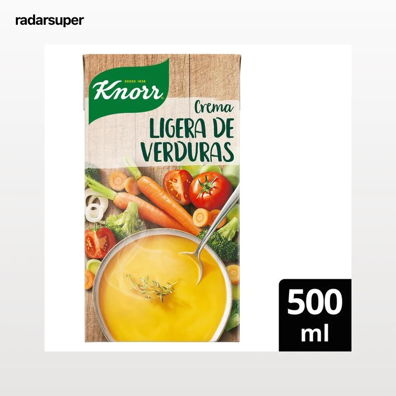 Crema ligera de verduras Knorr 500ml