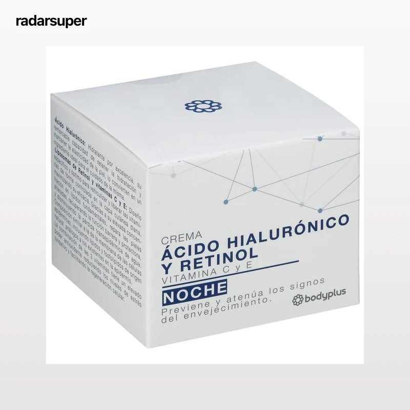Crema de noche con ácido hialurónico retinol Bodyplus 50ml