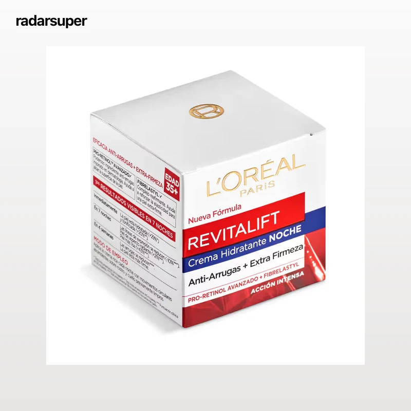 Crema de noche antiarrugas + firmeza L'Oréal 50 ml