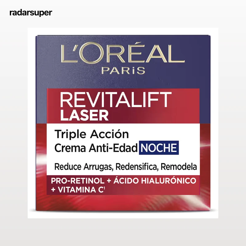 Crema de noche antiarrugas intensiva L'Oréal 50 ml