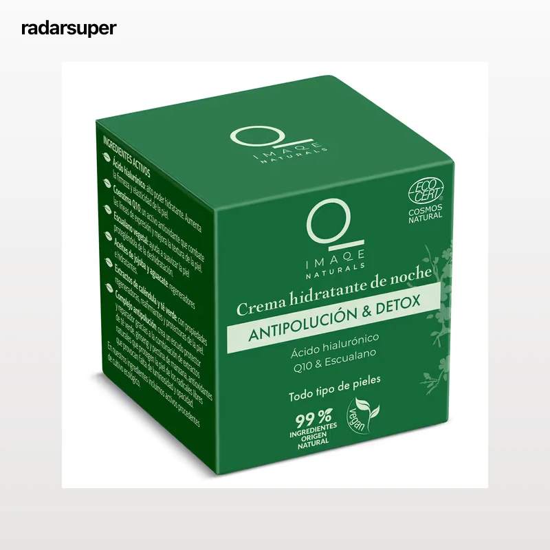 Crema de noche antipolución & detox Ecocert Dia Imaqe 50 ml