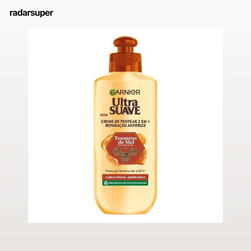 Crema de peinar 2 en 1 original remedies con miel Garnier 200 ml