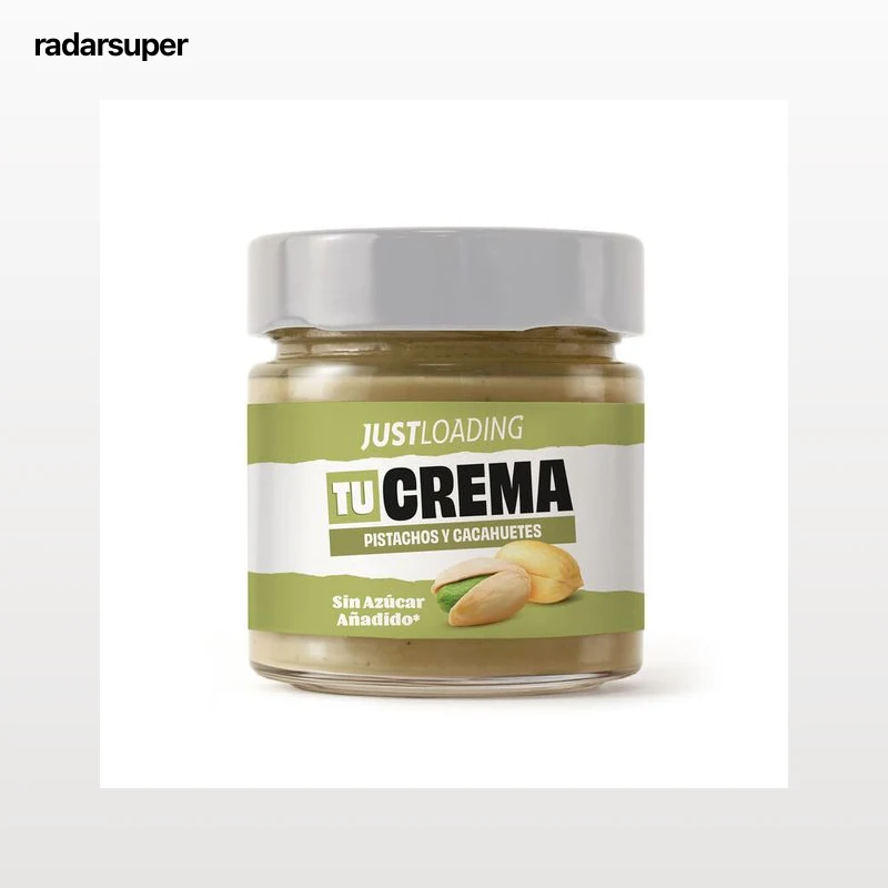 Crema de pistacho y cacahuete 50/50 Just Loading 180g