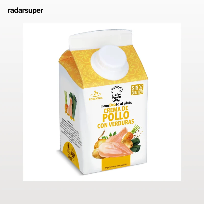 Crema de pollo con verduras Dia Al Punto 500 ml