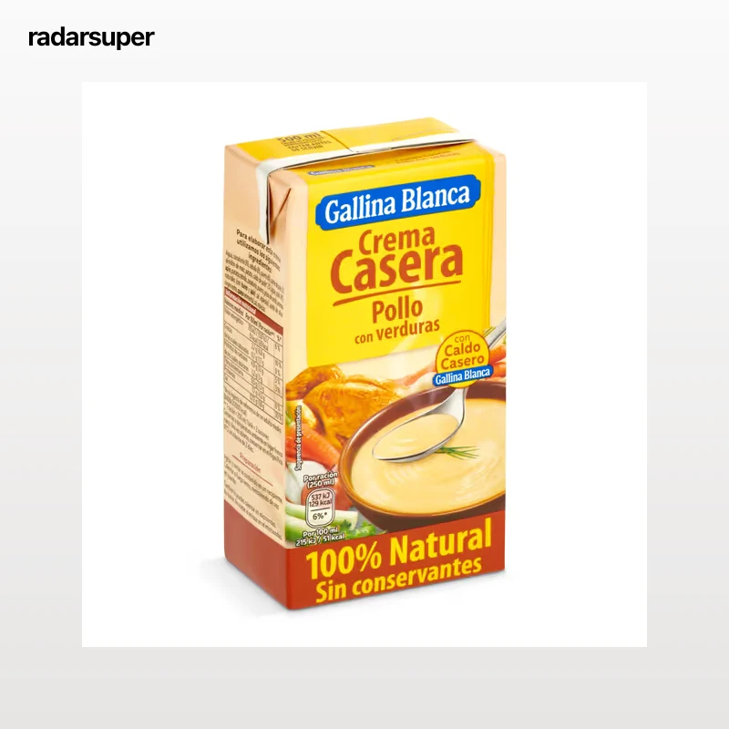 Crema de pollo con verduras Gallina Blanca 500 ml