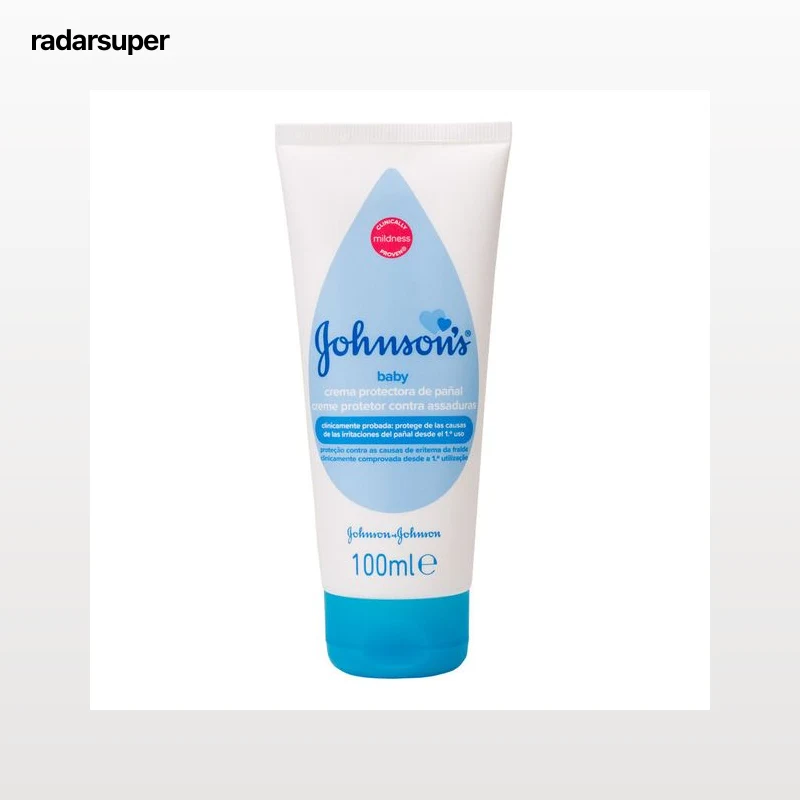 Crema protectora bebé pañal Johnson's 100ml alivio inmediato