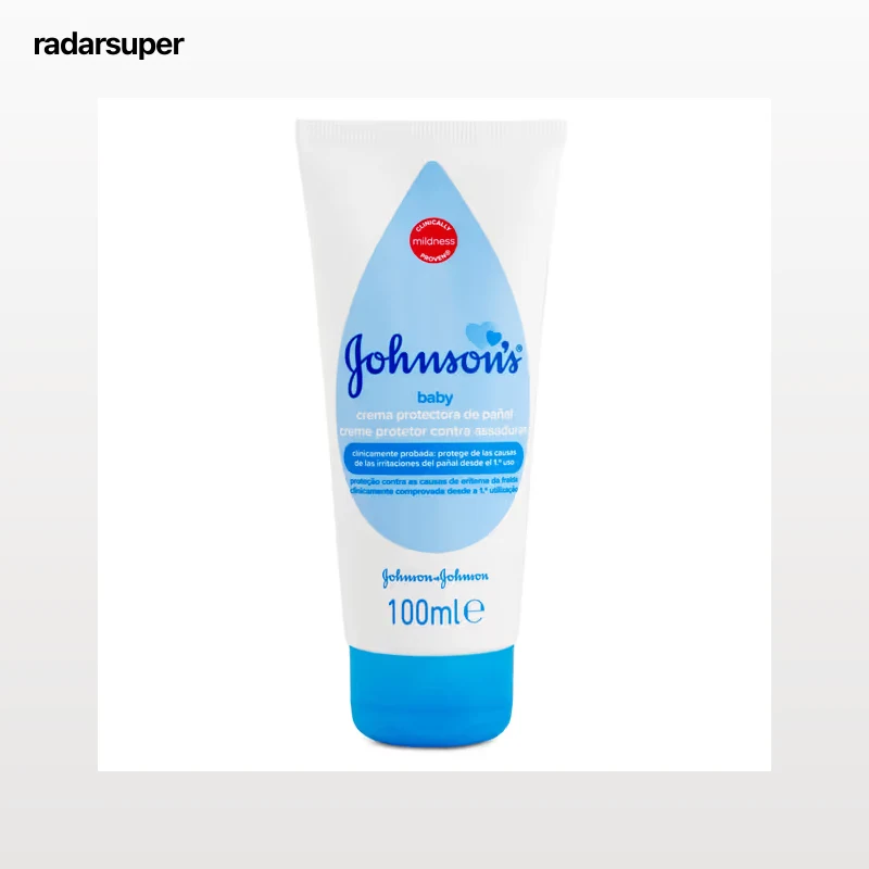 Crema protectora de pañal Johnson's baby 100 ml