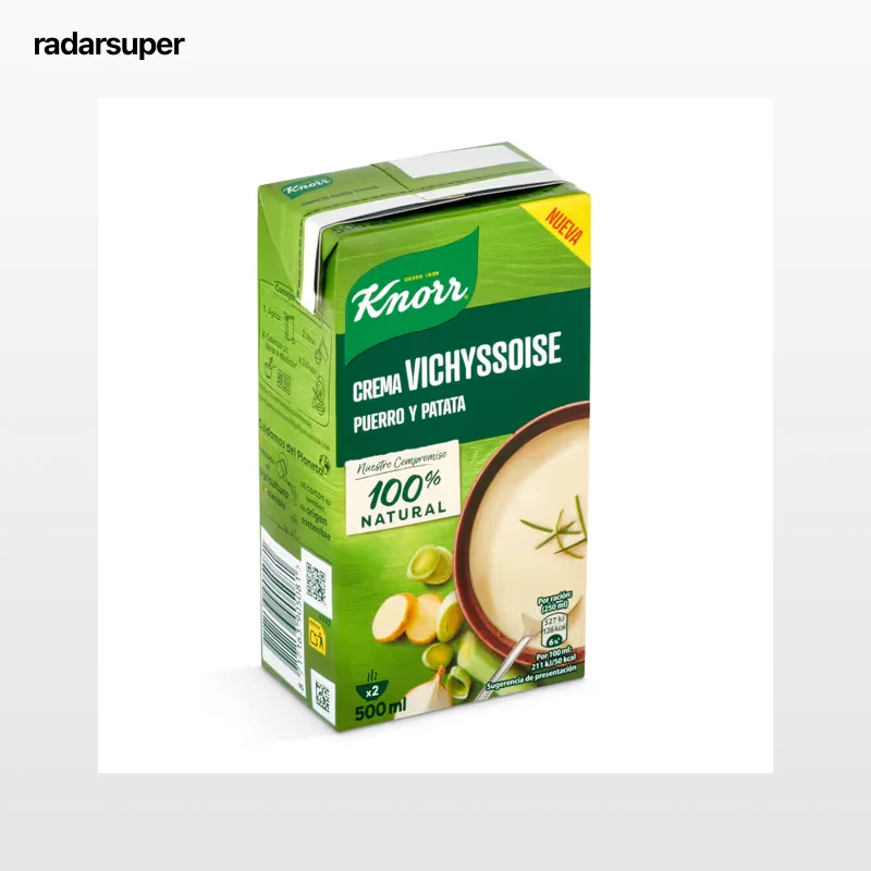 Crema de puerro y patata Knorr 500 ml