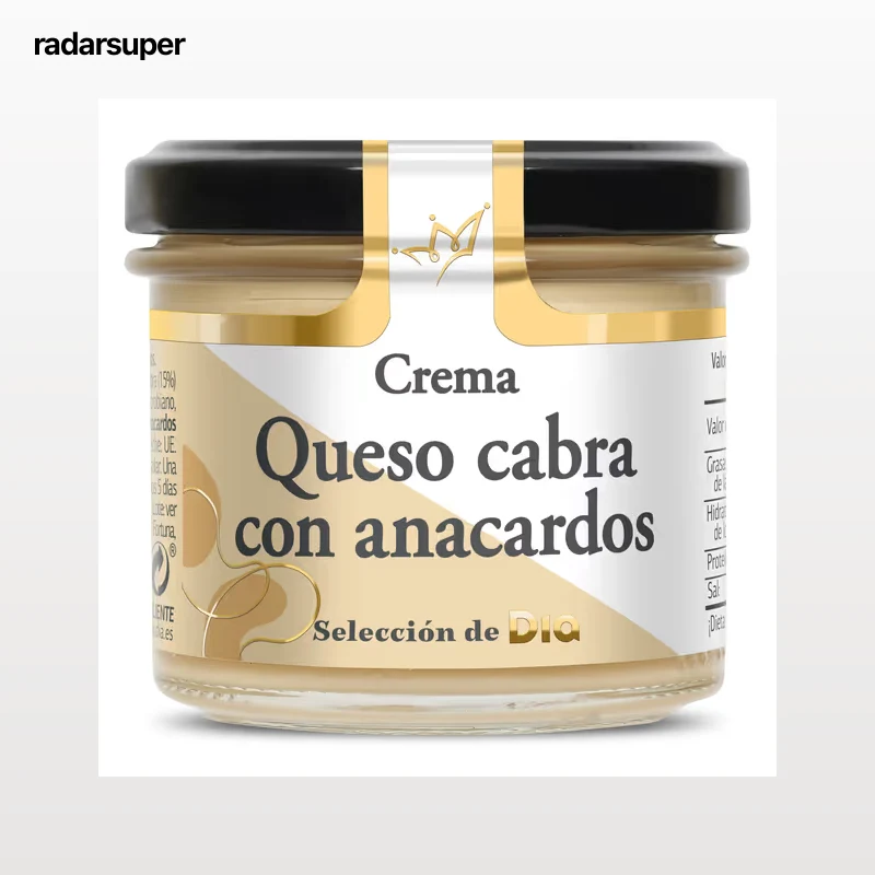 Crema de queso de cabra con anacardos Selección de Dia 110 g