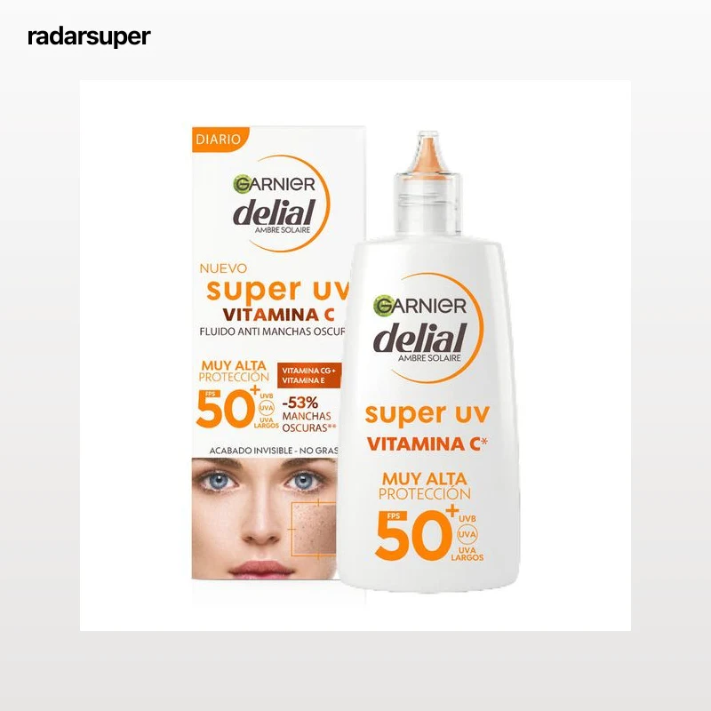 Crema solar facial Delial 40 ml FPP50 Super UV Vitamina C