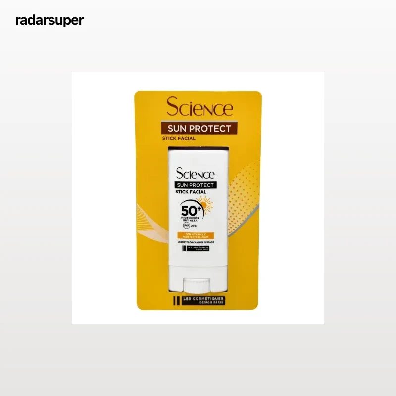 Crema solar facial stick SPF50+ Science Les Cosmetiques 15 g.