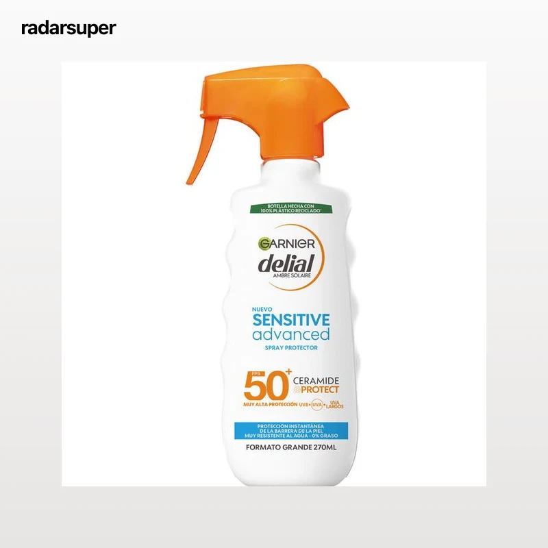 Crema solar pistola Delial 270 ml FPS50
