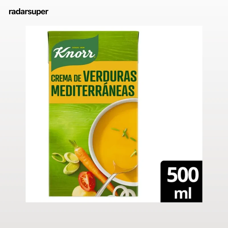 Crema verduras mediterráneas Knorr 500ml