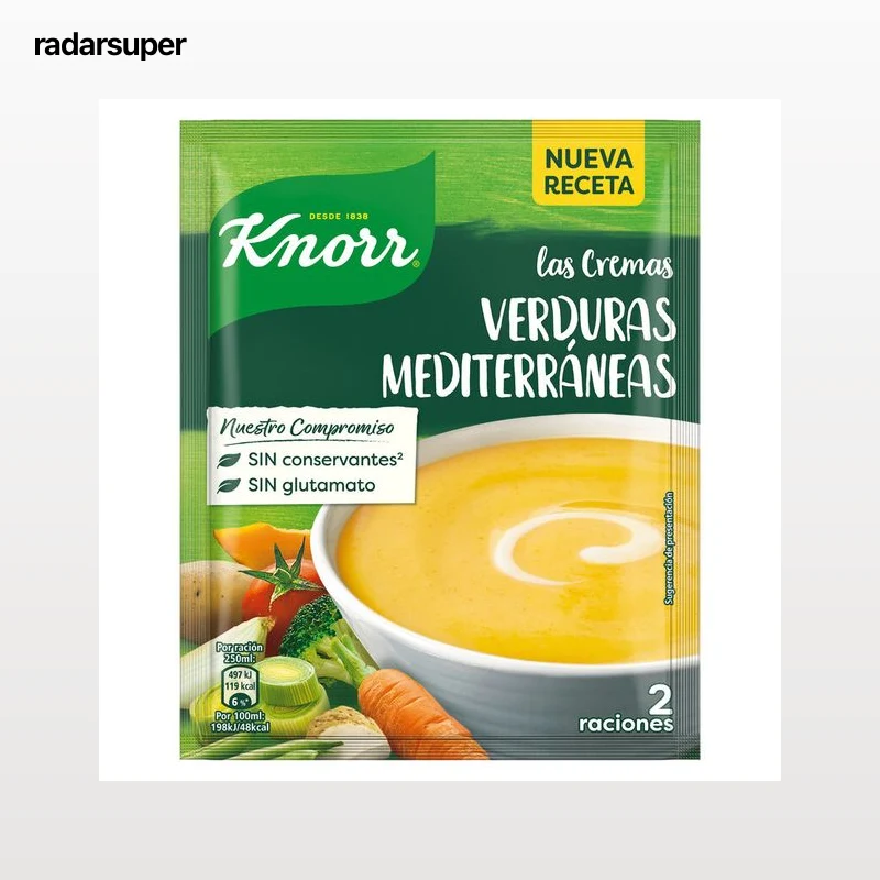 Crema de verduras mediterráneas Knorr 56g