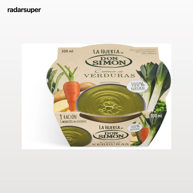 Crema verduras sin gluten La Huerta 300ml