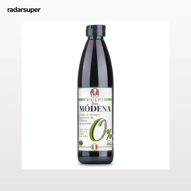 Crema vinagre de módena sin azúcares añadidos Vulpi 400 ml
