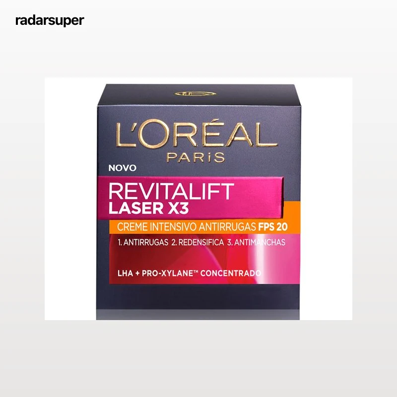CREME DERMO EXPERTISE ROSTO REVITALIFT LASER FPS20 50ML