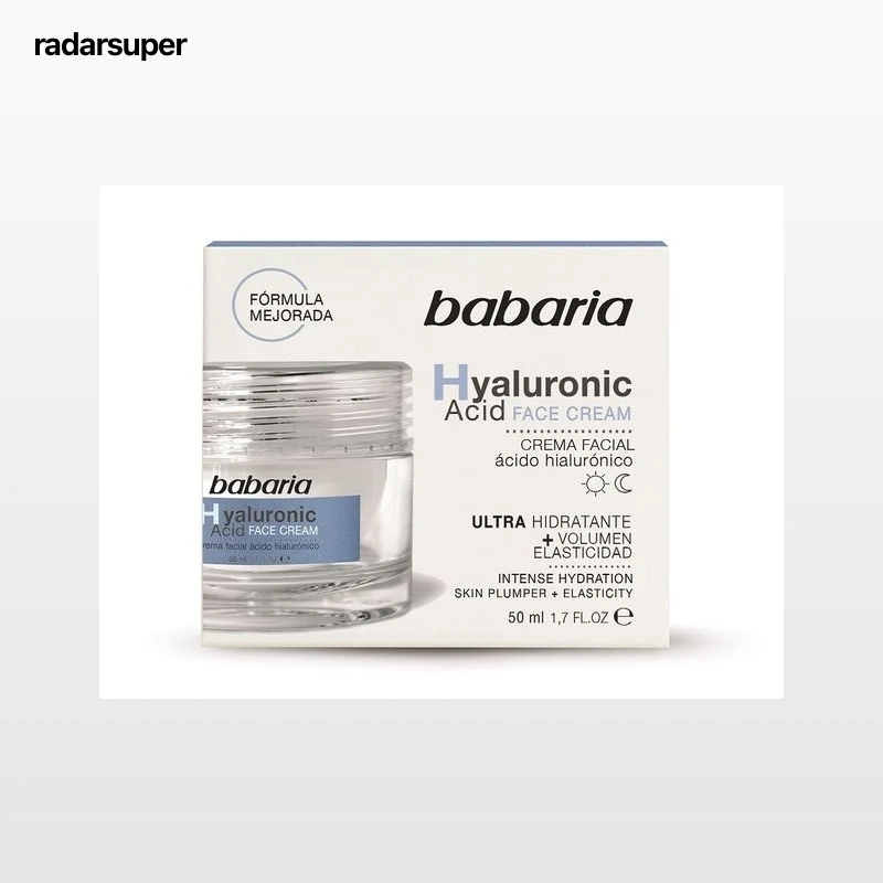 CREME FACIAL ÁCIDO HIALURÓNICO BABARIA 50 ML