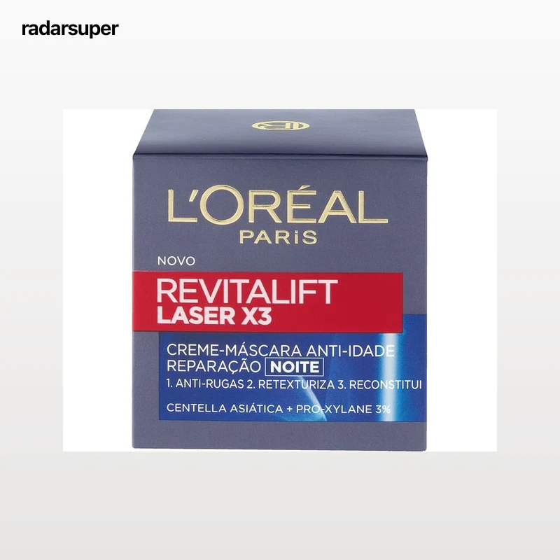 CREME L'OREAL PARIS ROSTO REVITALIFT LASER NOITE 50ML