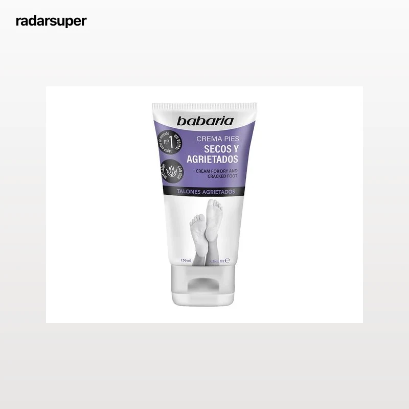 CREME DE PÉS SECOS E GRETADOS ALOE VERA BABARIA 150 ML.