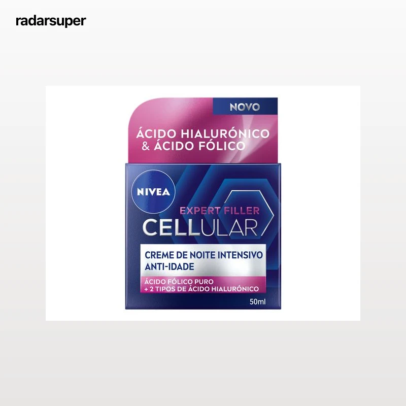 CREME DE ROSTO DE NOITE CELLULAR FILLER +EXTRA FIRMEZA NIVEA 50 ML