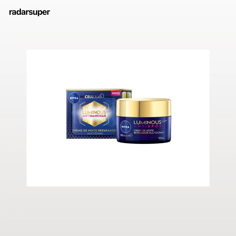 CREME DE ROSTO DE NOITE REPARADOR ANTIMANCHAS CELLULAR LUMINOUS 630 NIVEA 50 ML