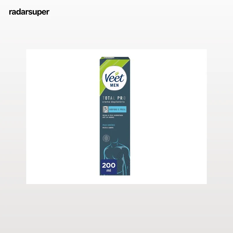CREME VEET DEPILATÓRIO MEN PELE SENSÍVEL 200ML