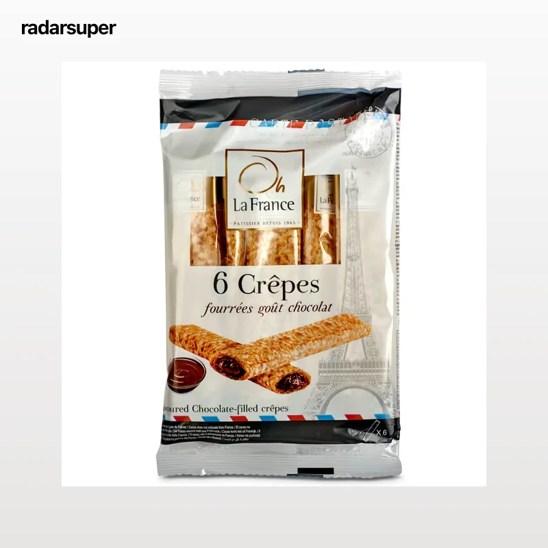 Crêpes rellenos de cacao Oh la france 192 g