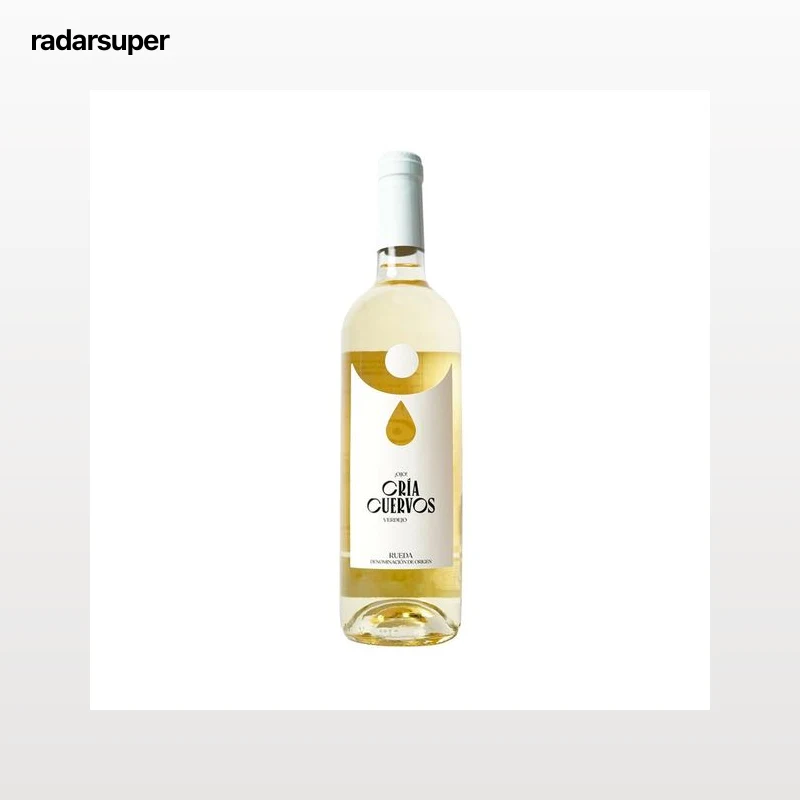 CRIA CUERVOS  Vino blanco Verdejo con D.O. Rueda botella 75 cl.