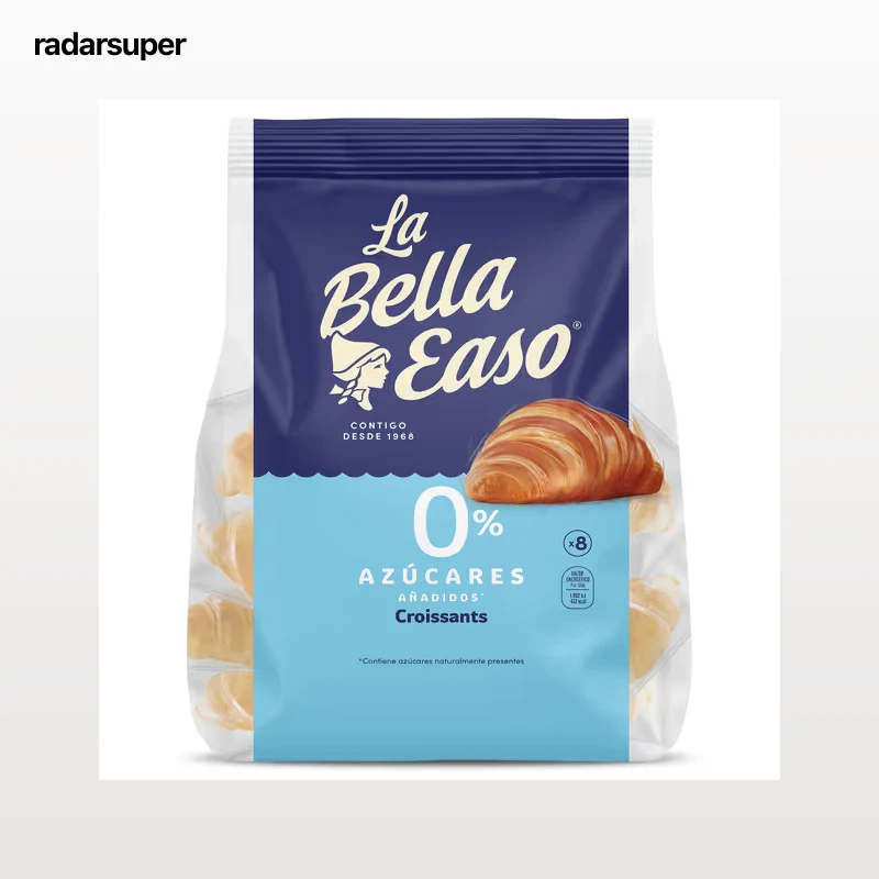 Croissants 0% azúcar añadido La bella easo 240 g