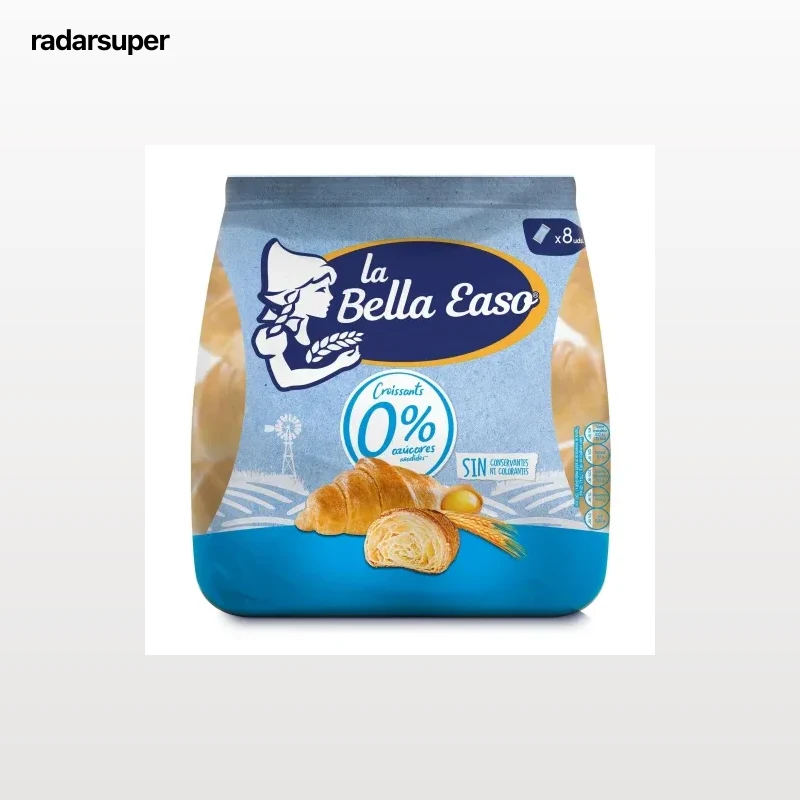Croissants 0% azúcares añadidos La Bella Easo 8 ud.