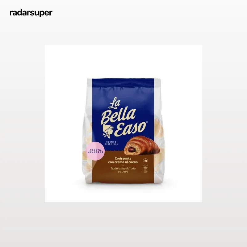 Croissants con crema al cacao La Bella Easo 9 ud.