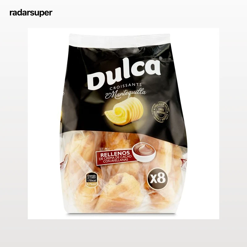 Croissants rellenos de cacao y avellanas Dulca 320 g