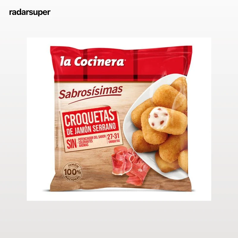 Croqueta La Cocinera sabrosísima 500g jamón