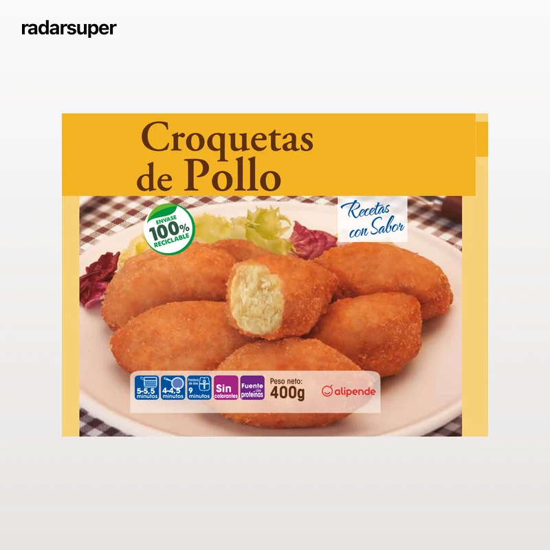 Croquetas Alipende 400g pollo