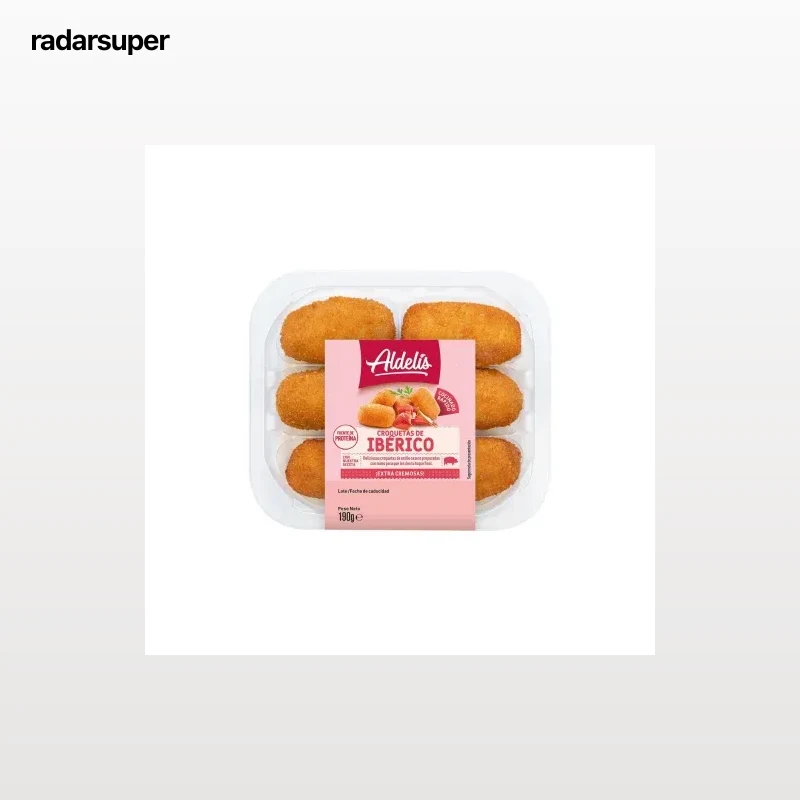 Croquetas de ibérico Aldelís 190 g.
