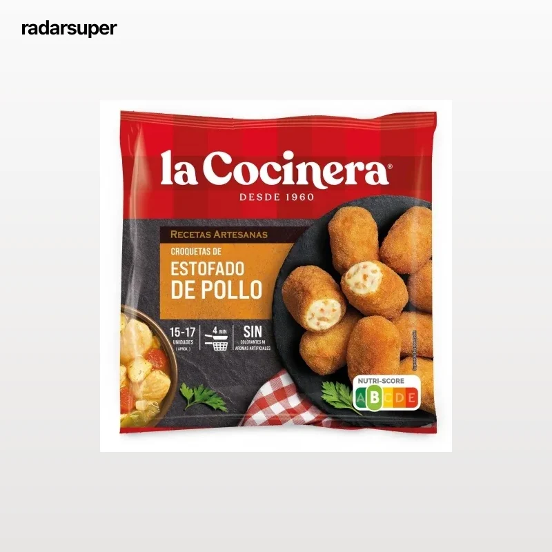 Croquetas de pollo estofado La Cocinera 500 g