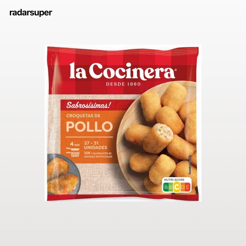 Croquetas de pollo Sabrosísimas La Cocinera 500 g.