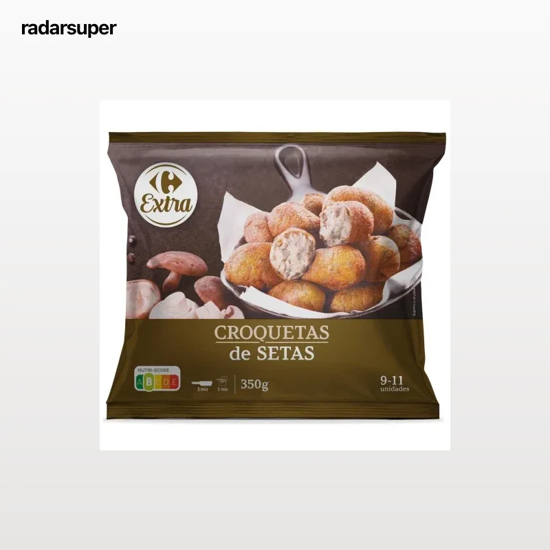 Croquetas de setas Carrefour Extra 350 g.