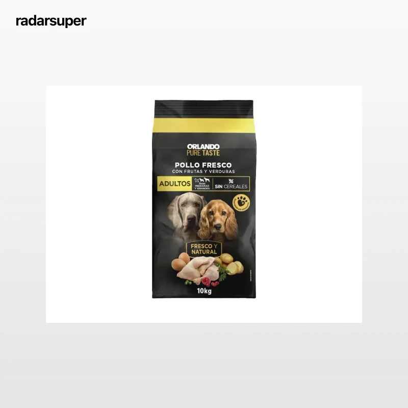 Croquetas para perro con pollo fresco