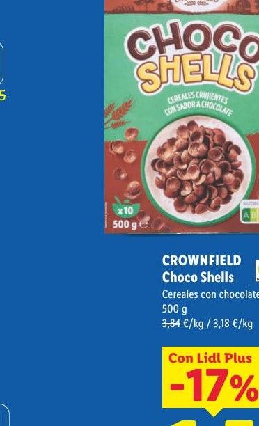CROWNFIELD Choco Shells
