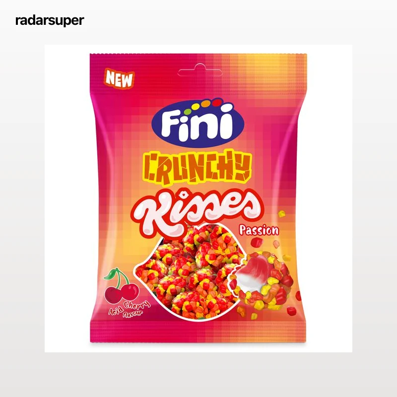 Crunchy kisses cereza Fini 75 g