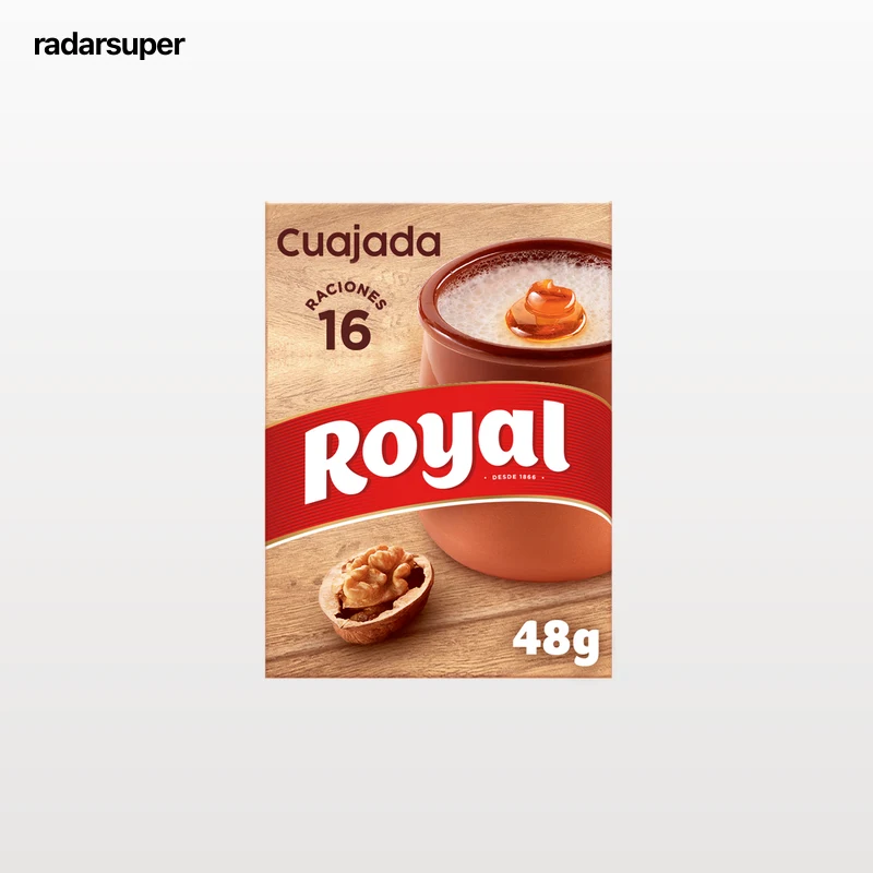 Cuajada royal 4 sobres