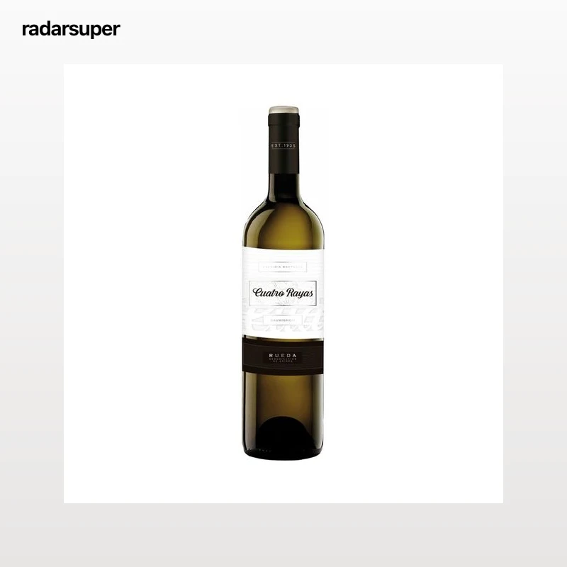 CUATRO RAYAS  Vino blanco suavignon D.O. Rueda 75 cl.
