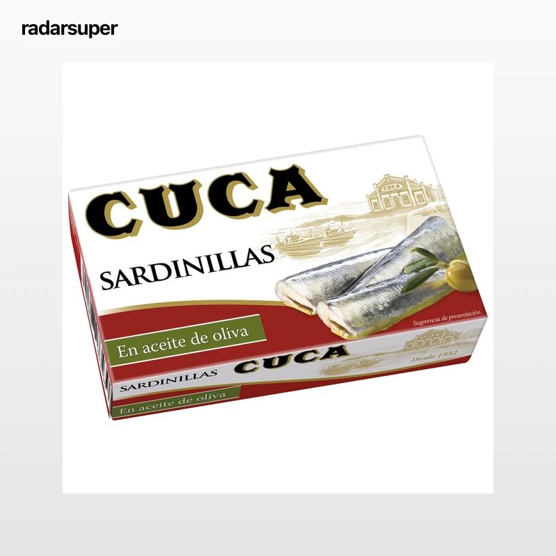 CUCA Sardinillas en aceite de oliva 63 g.