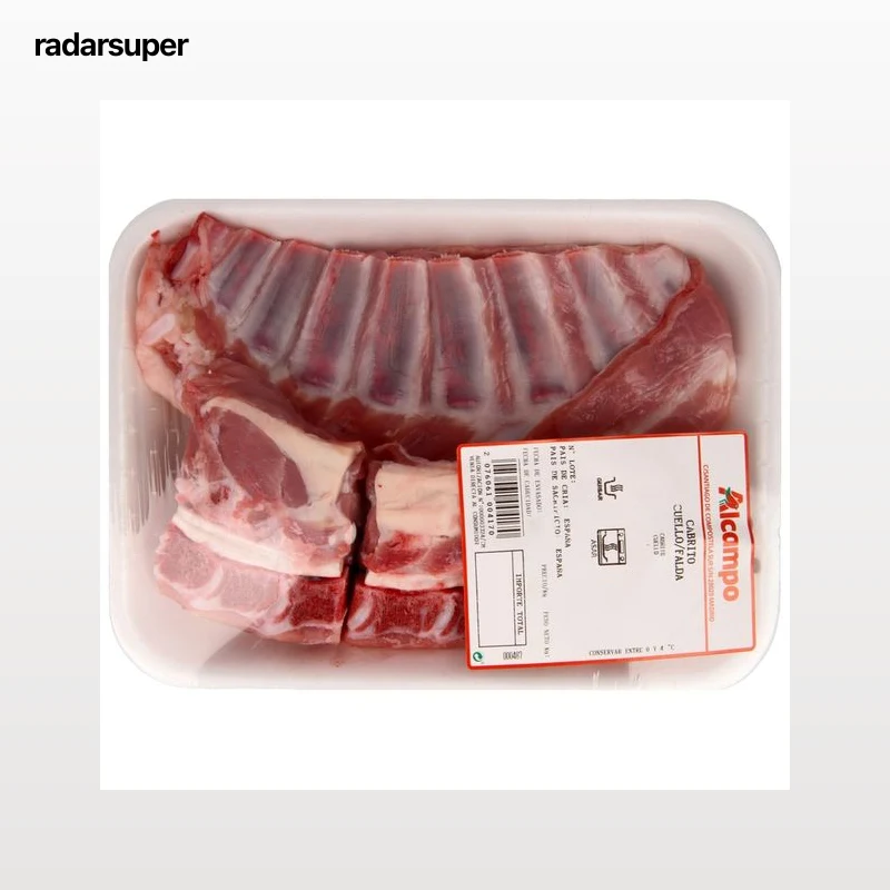 Cuello o falda de cabrito, ideal para guisos o asados