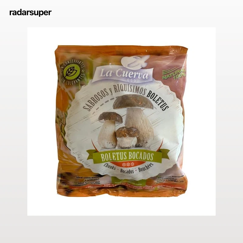 LA CUERVA Boletus congelados, 100% naturales y sin conservantes ni colorantes LA CUERVA 300 g. (P.N.)