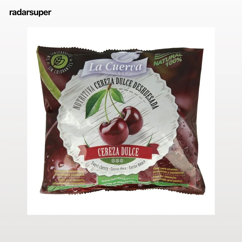 LA CUERVA Cerezas dulces deshuesadas,100% naturales y sin conservantes ni colorantes LA CUERVA 300 g.