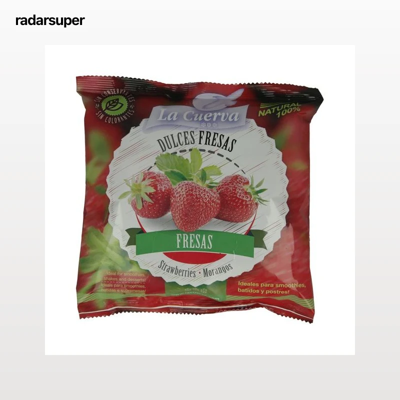 LA CUERVA Fresas dulces ultracongeladas y 100% naturales LA CUERVA 300 g.